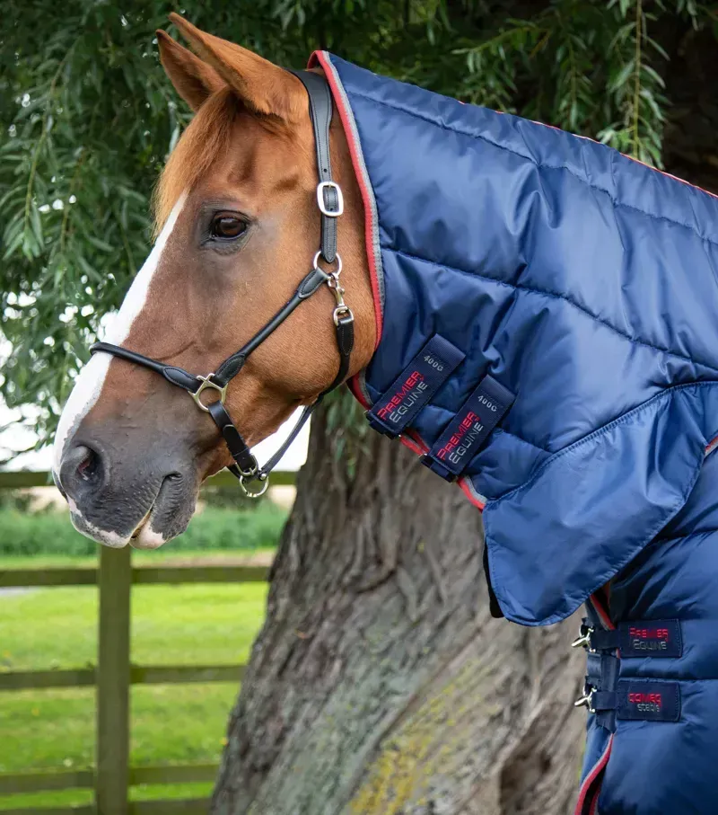 Premier Equine 400g Combo Stable Rug - Navy-1