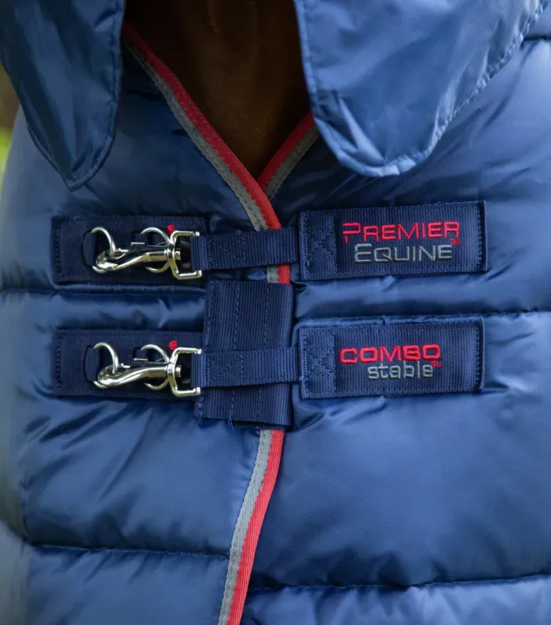 Premier Equine 400g Combo Stable Rug - Navy-3