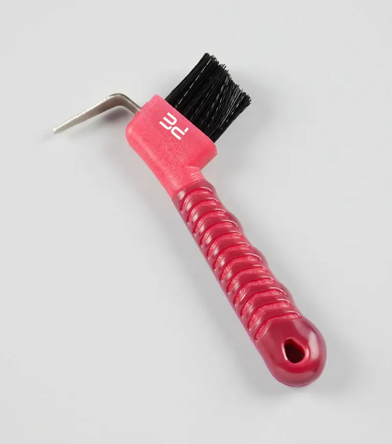 Premier Equine Comfort Grip Hoof Pick - Wine Fuchsia