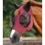 Premier Equine Comfort Tech Lycra Fly Mask - Wine