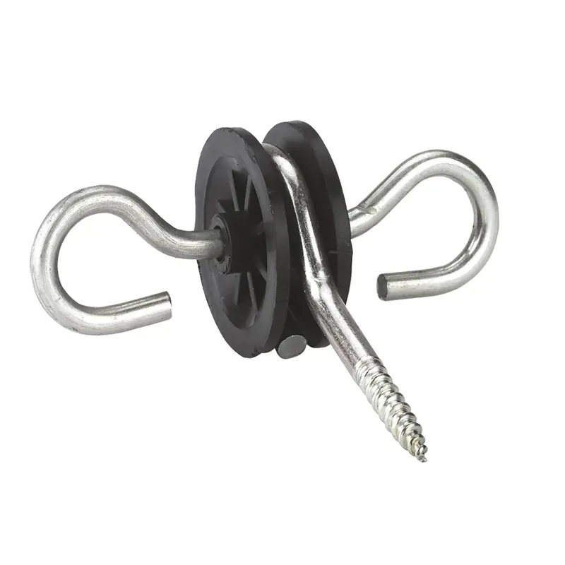 Corral Double Loop Insulator Wood Screw - 6 Pack