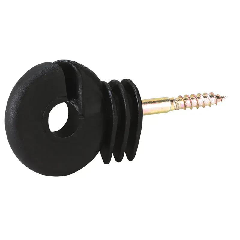 Corral Ring Insulator Compact Black - 25 pack