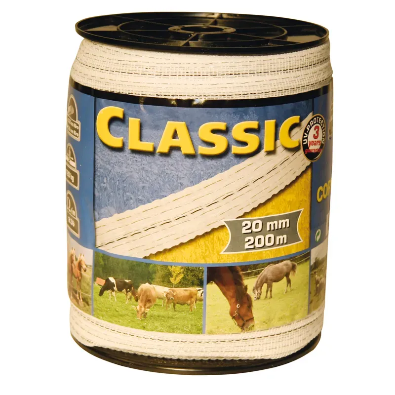 Corral Classic Fencing Tape - White