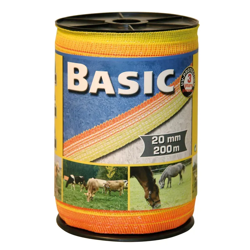 Corral Basic Fencing Tape - Yellow/Orange