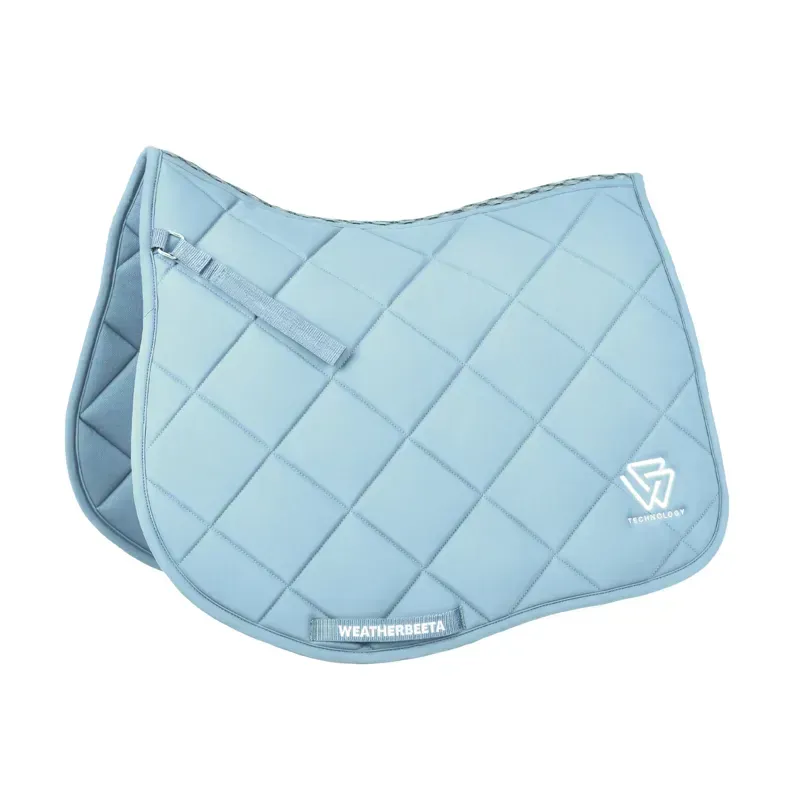 WeatherBeeta Soft Shell Pro 3D Air-Tec All Purpose Saddle Pad - Mist Blue