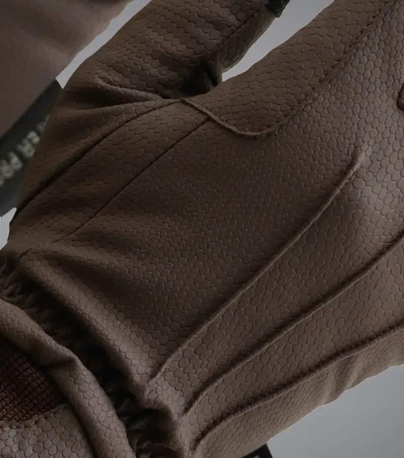 Premier Equine Dajour Waterproof Riding Gloves - Brown-3