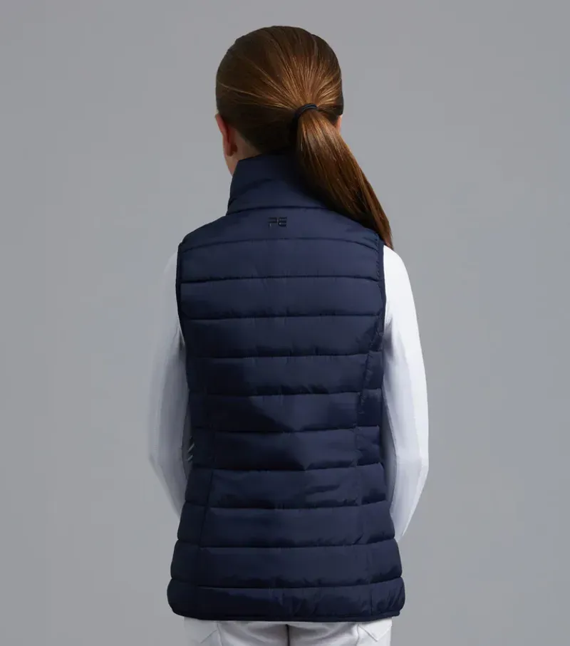 Premier Equine Junior Dante Gilet - Navy-2
