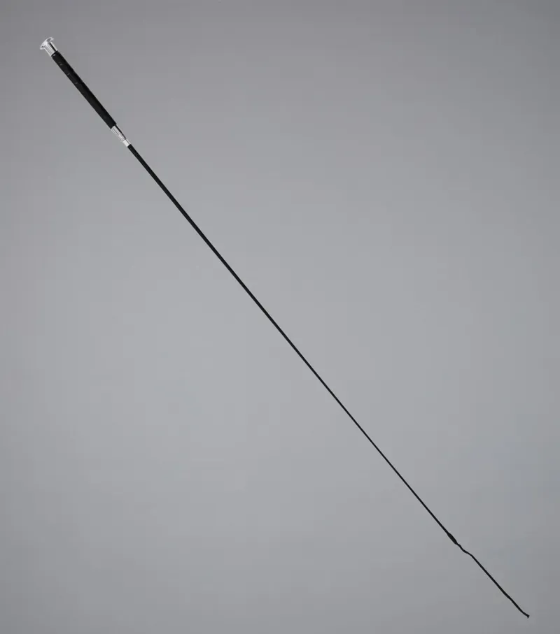 Premier Equine Deruta Dressage Whip 110cm - Black