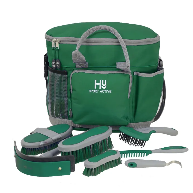 Hy Sport Active Complete Grooming Bag - Emerald Green