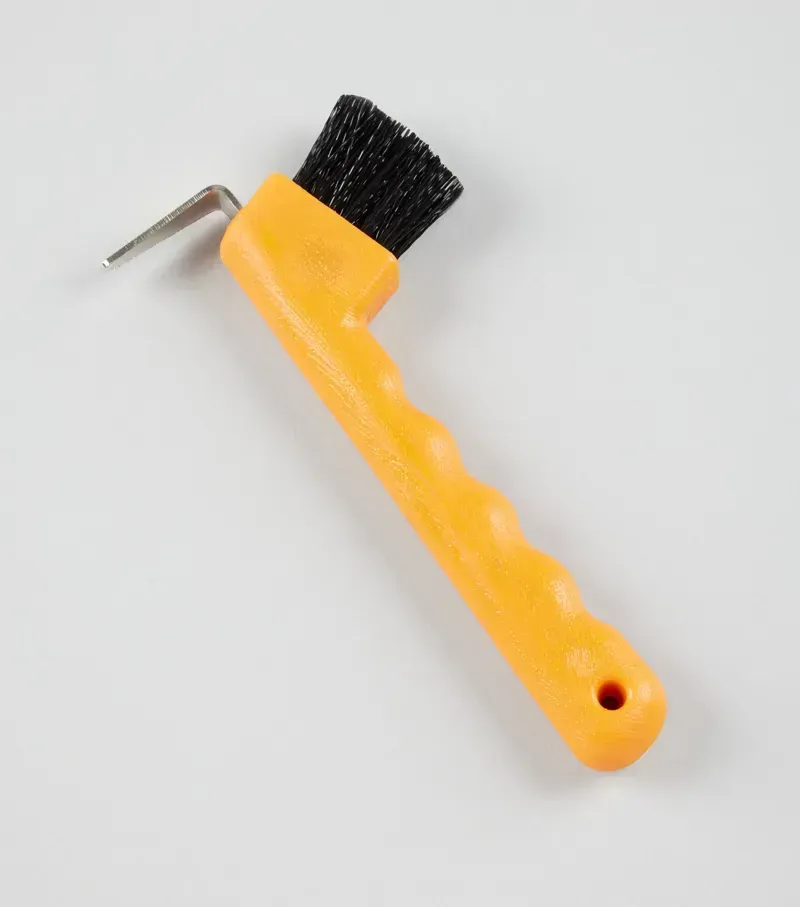 Premier Equine Ergonomic Hoof Pick - Amber
