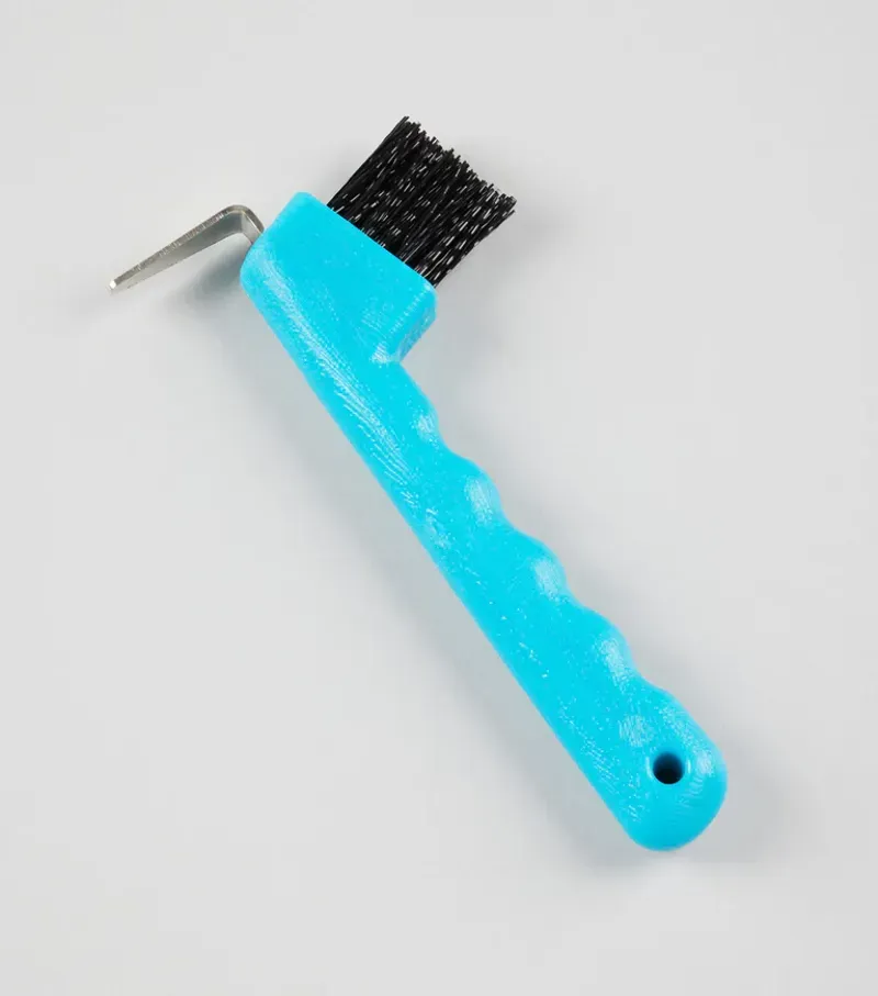 Premier Equine Ergonomic Hoof Pick - Peacock Blue