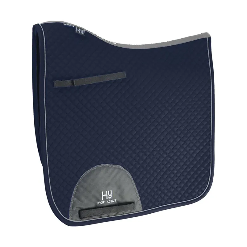 Hy Sport Active Dressage Saddle Pad - Midnight Navy