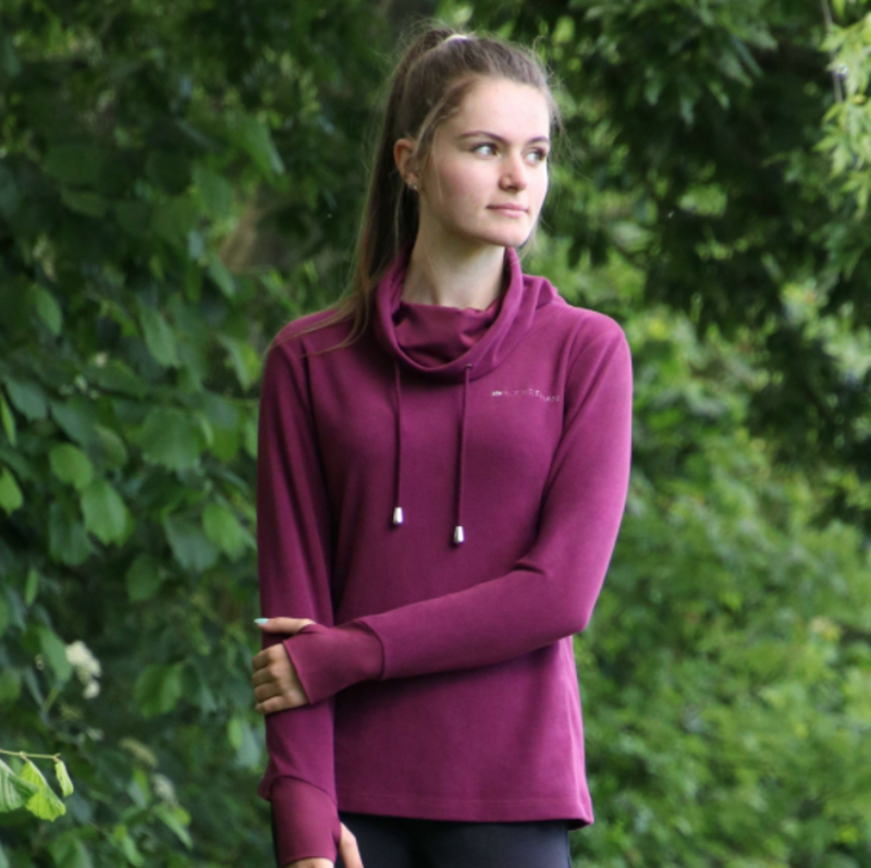 Hy Equestrian Synergy Cowl Neck Top - Fig-5