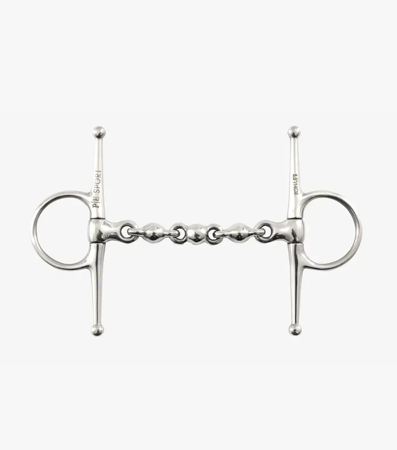 Premier Equine Full Cheek Waterford Bit - Silver