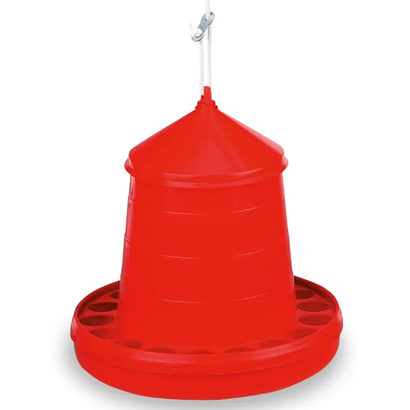 Gaun Poultry Feeder Plastic - Red