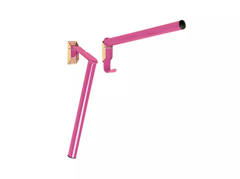 Stubbs Folding Pole Saddle Rack  - Pink
