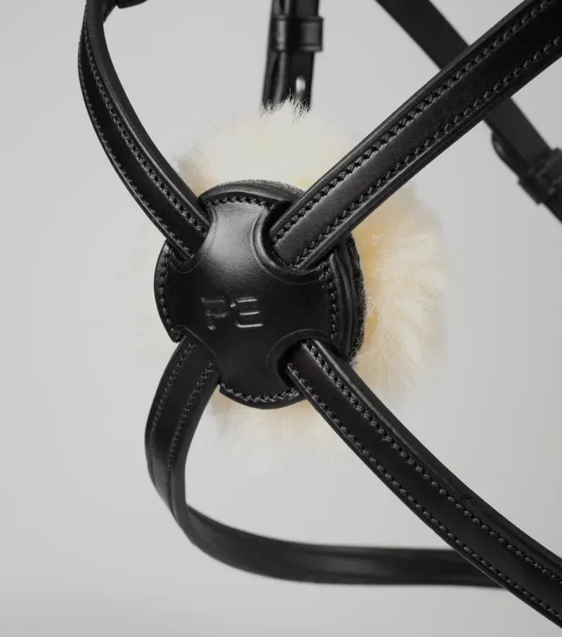 Premier Equine Glorioso Grackle Bridle - Black-1