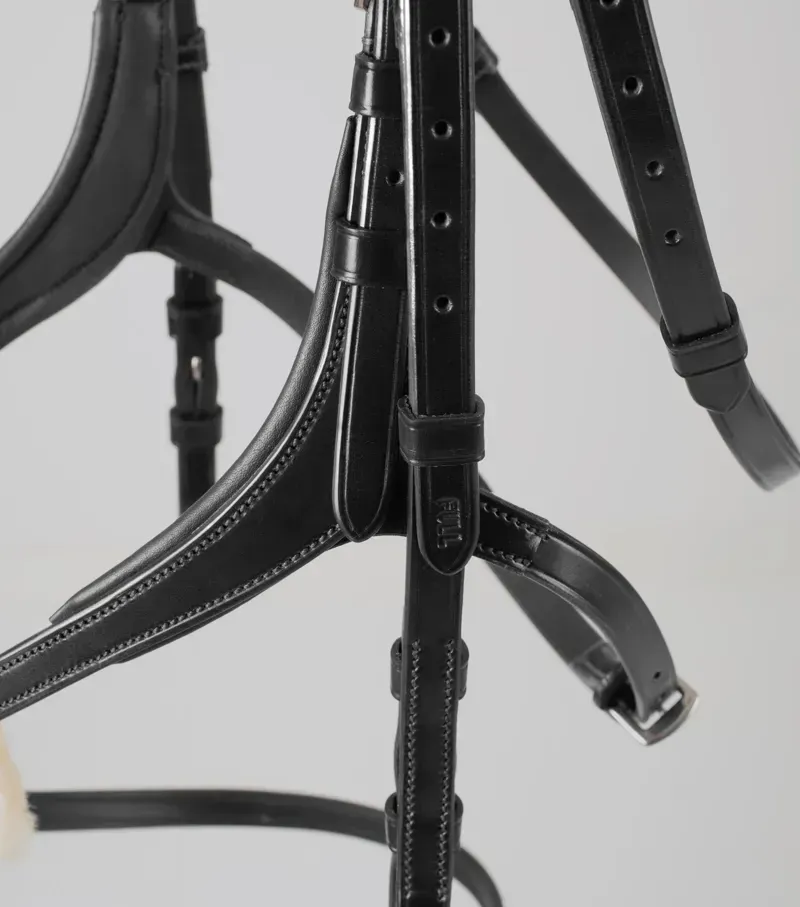 Premier Equine Glorioso Grackle Bridle - Black-3