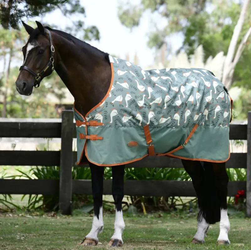 WeatherBeeta ComFiTec Tyro Standard Neck 50g Plus Rug - Goose Print