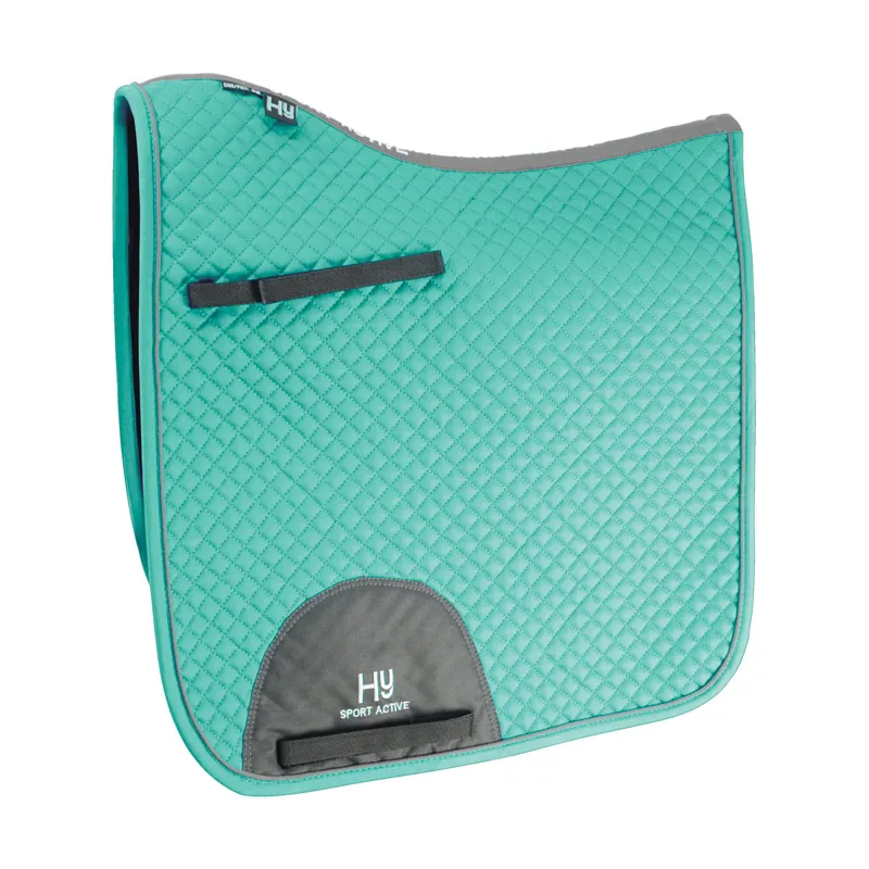 Hy Sport Active Dressage Saddle Pad - Spearmint Green