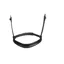 Collegiate Mono Crown Cavesson Noseband - Black