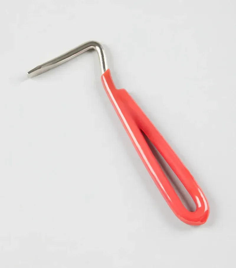 Premier Equine Hoof Pick - Red