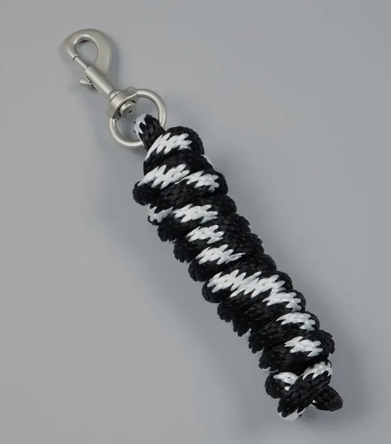 Premier Equine Horse Lead Rope - Black/White