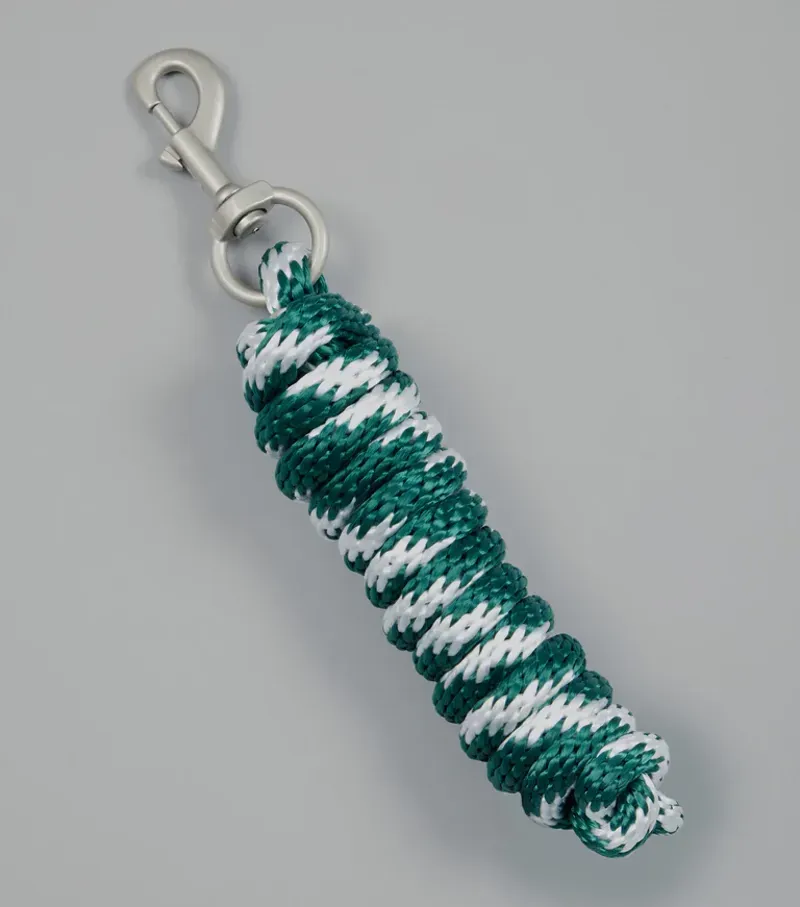 Premier Equine Horse Lead Rope - Green/White