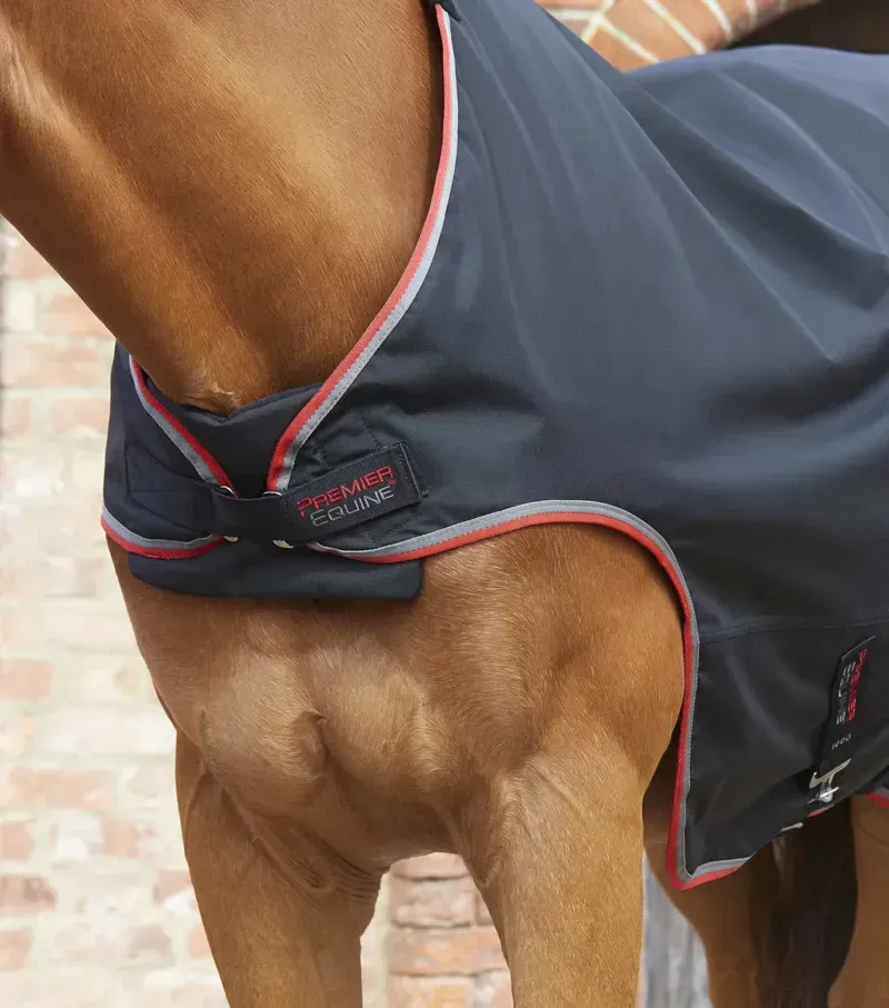 Premier Equine 100g Horse Walker Rug - Black-1