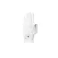 Hy Equestrian Elevate Glitter Flex Mesh Riding Gloves - White