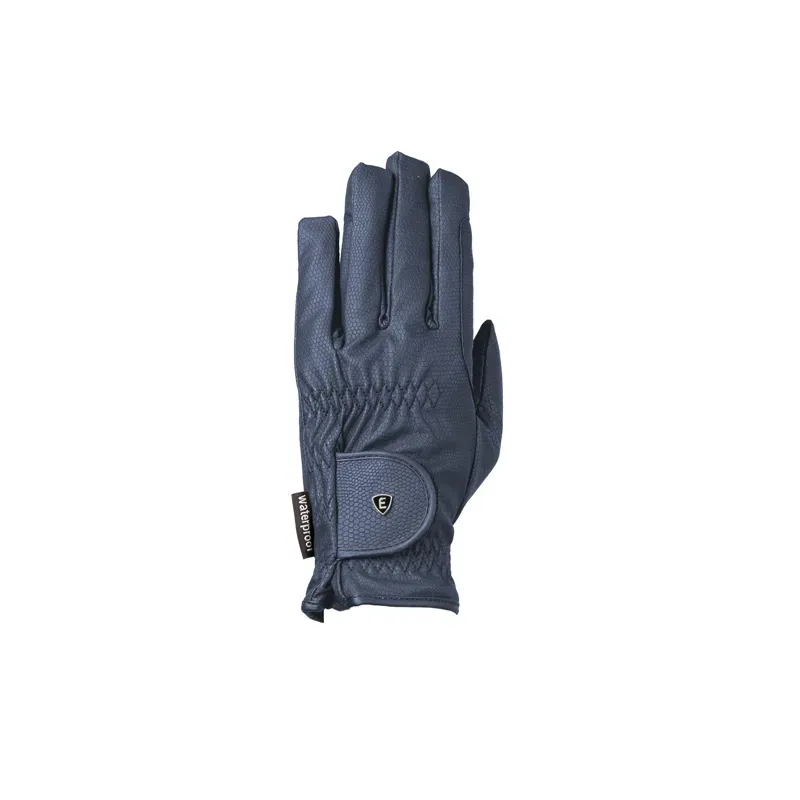 Hy Equestrian Elevate Hydro-Repel Thinsulate Riding Gloves - Navy