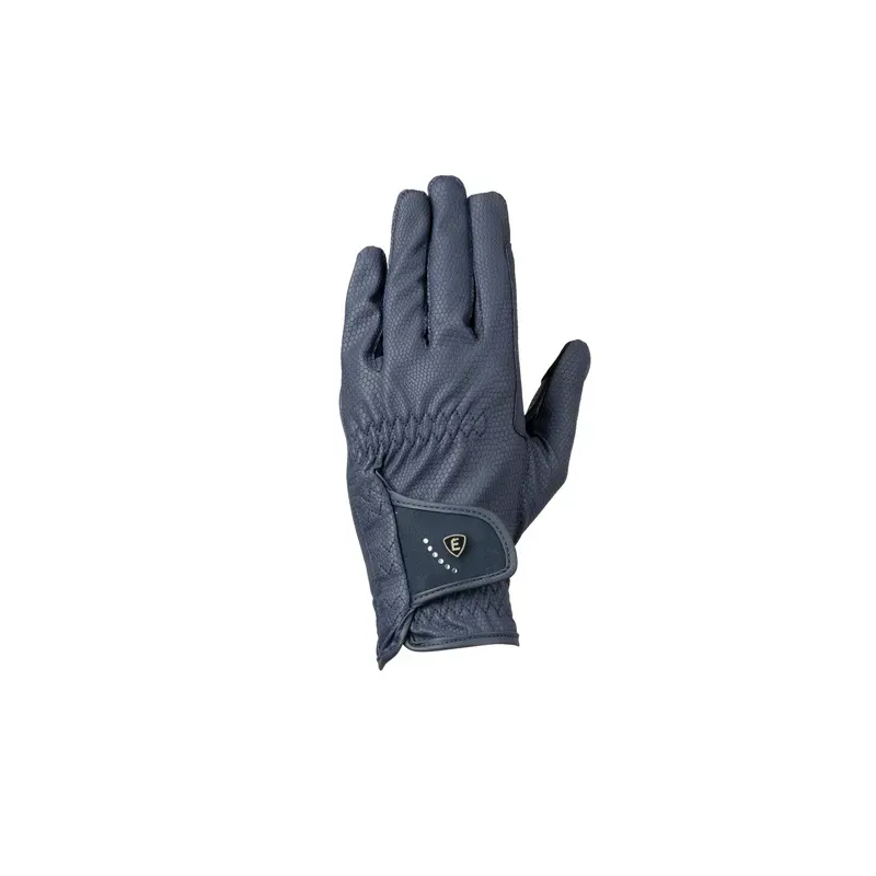 Hy Equestrian Elevate Luxe Touch Riding Gloves - Navy