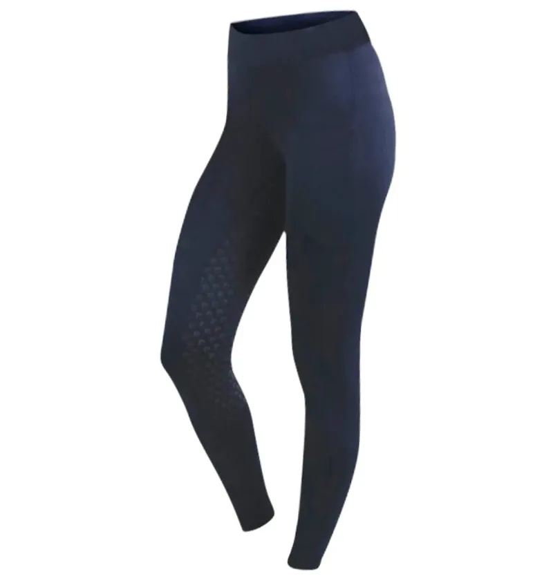 Hy Equestrian Synergy Riding Tights - Navy-1