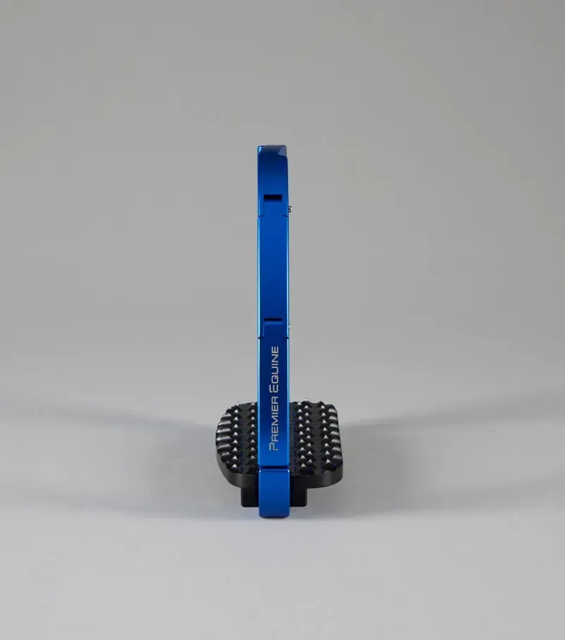 Premier Equine Intego Duo Safety Stirrups - Blue-2