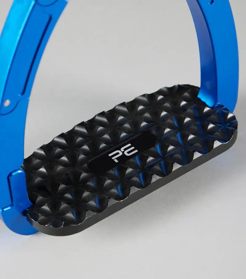 Premier Equine Intego Duo Safety Stirrups - Blue-3