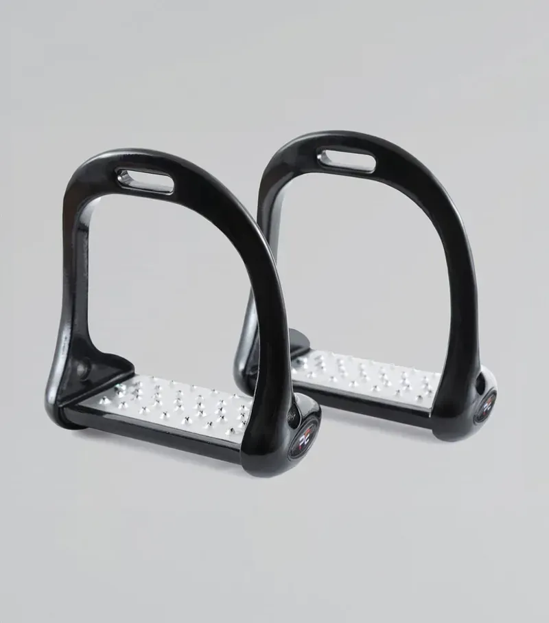Premier Equine Jopollo Aluminium Performance Stirrups - Black