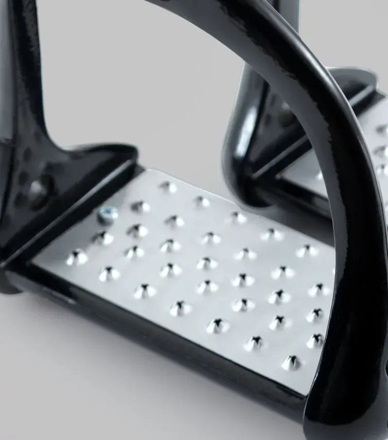 Premier Equine Jopollo Aluminium Performance Stirrups - Black-2