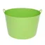 Red Gorilla Tub Xlarge Heavy Duty Flexible Plastic Utility Tub 75L - Pistachio