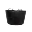 Red Gorilla Tub Xlarge Heavy Duty Flexible Plastic Utility Tub 75L - Black