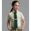 Premier Equine Luciana Girls Short Sleeve Show Shirt - Vanilla