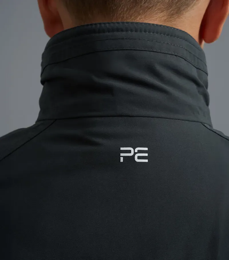 Premier Equine Junior Pro Rider Unisex Riding Jacket - Anthracite Grey-2