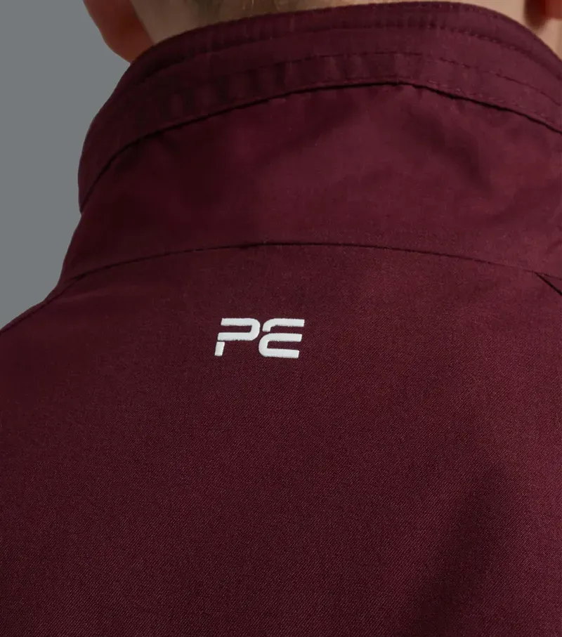 Premier Equine Junior Pro Rider Unisex Riding Jacket - Wine-3