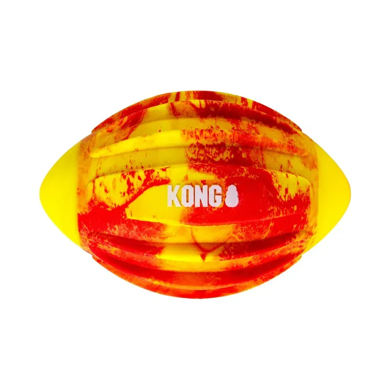 KONG Medium Dog Toy FlexBall Sport Football