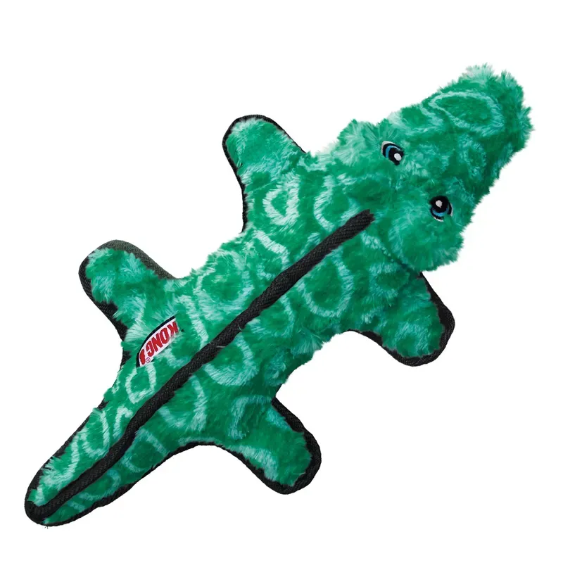 KONG Medium/Large Dog Toy - Ballistic Alligator