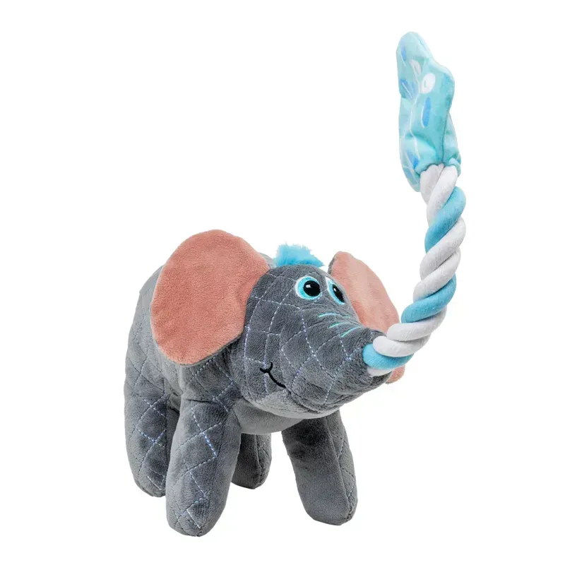 KONG Bendeez Elephant Large dog toy - Grey