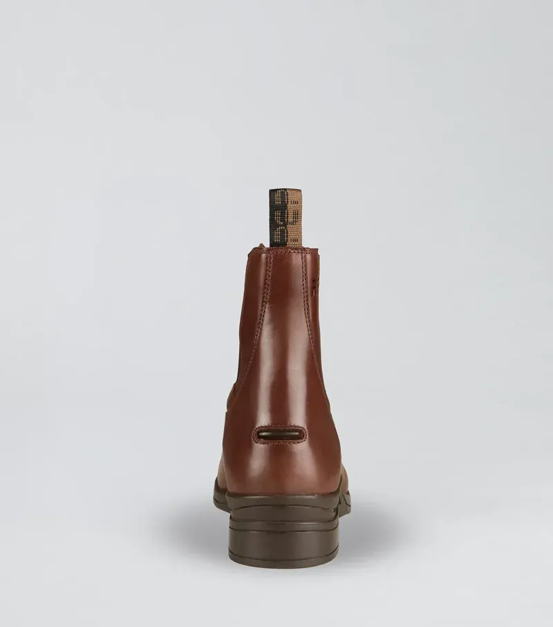 Premier Equine Lanark Leather Paddock Boots - Brown-2