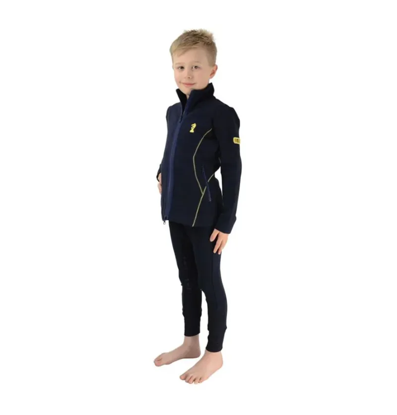 Lancelot Jacket By Little Knight - Navy/Yellow-1