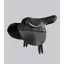 Premier Equine Leather Half Tree Exercise Racing Saddle - Black