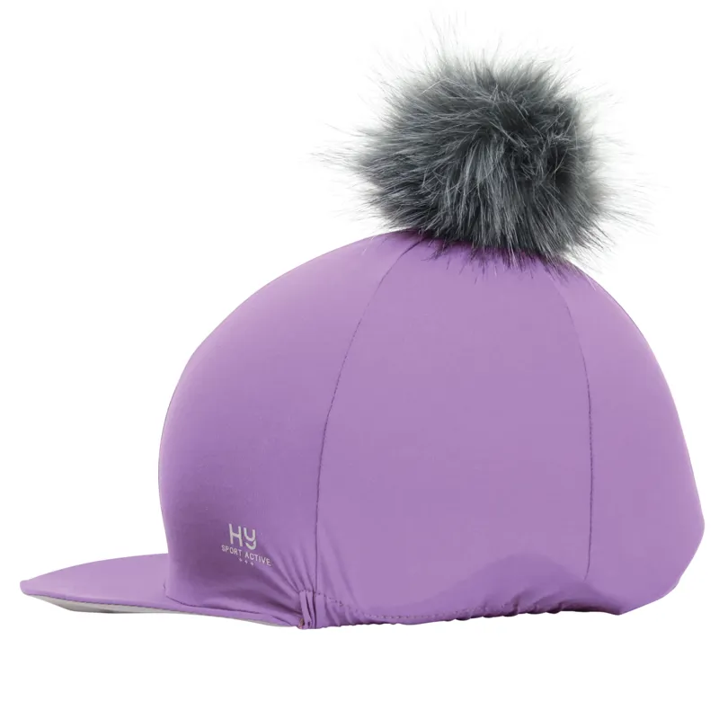 Hy Sport Active Hat Silk With Interchangeable Pom Pom - Blooming Lilac