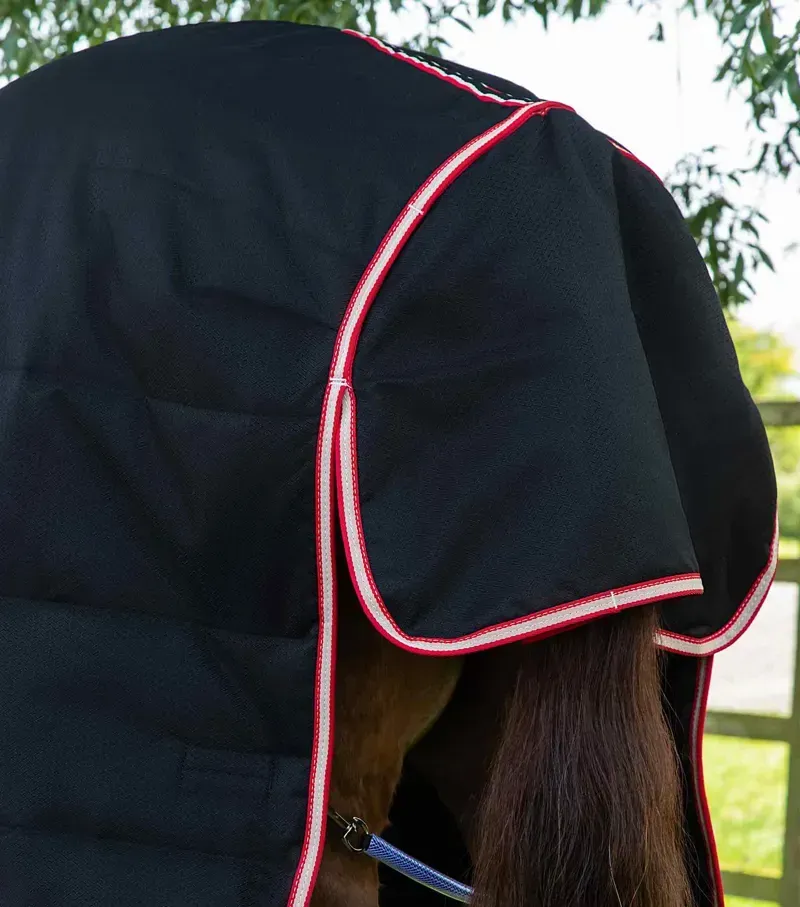 Premier Equine 200g Lucanta Demi Stable Rug - Black-4